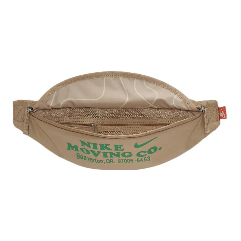 Nike Heritage Polyester One Shoulder Crossbody Fanny Pack Unisex Yellow-3