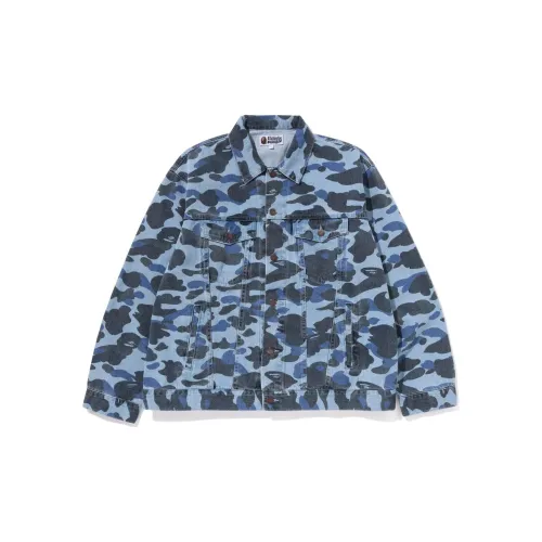 BAPE Color Camo Denim Jacket 