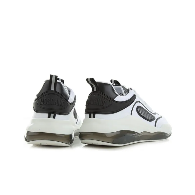 MOSCHINO Panelled Low-top Sneakers-3