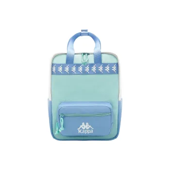 Kappa Polyester Backpack Medium Size Unisex Mint Blue