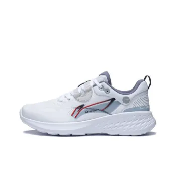 LiNing Soft Element Durable Breathable Low Top Sports Casual Shoes White
