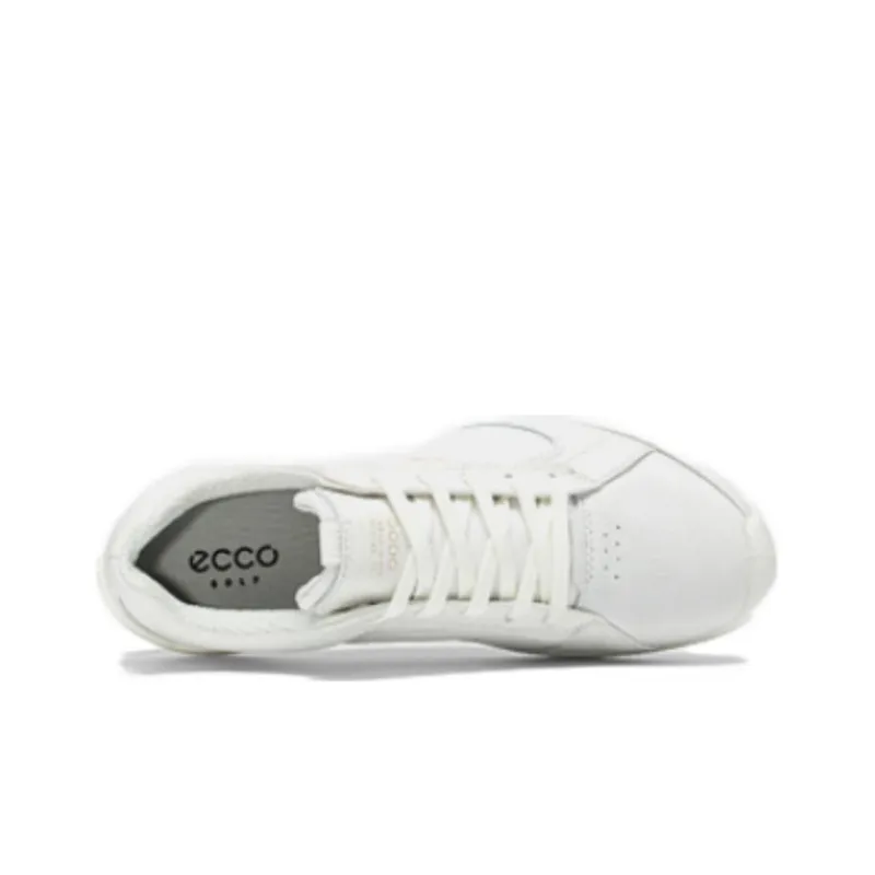 Ecco Water Resistant Low Top Sports Casual Shoes Women's White-1