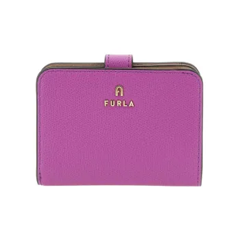 Furla Leather Wallet Women's Purple