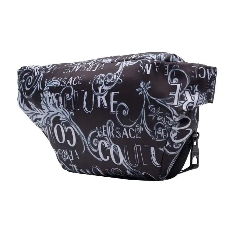 VERSACE JEANS COUTURE Polyester Fanny Pack Men's Black-1