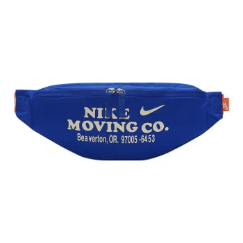 Nike Heritage Polyester One Shoulder Crossbody Fanny Pack Regular Unisex Blue
