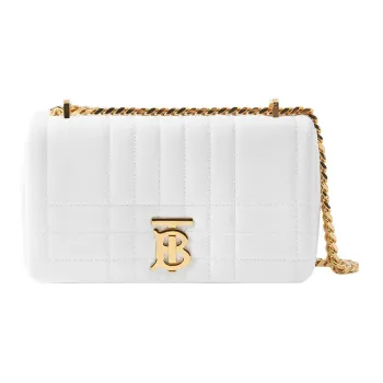 Burberry Small Lola Bag Optic White