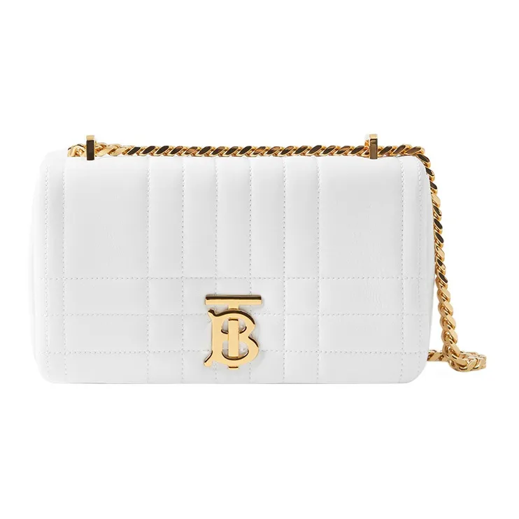 Burberry Small Lola Bag Optic White-0