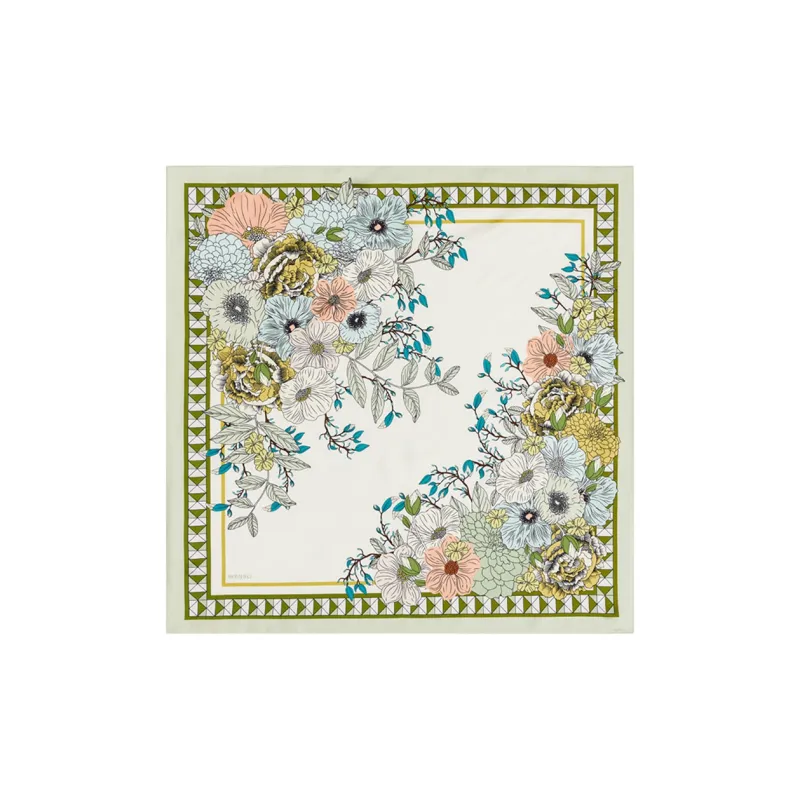 WENSLI Silk Scarves Women's-2