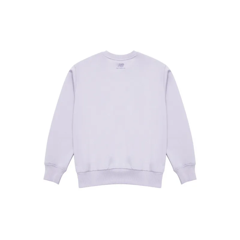 New Balance Sweatshirt Unisex Light Purple-1