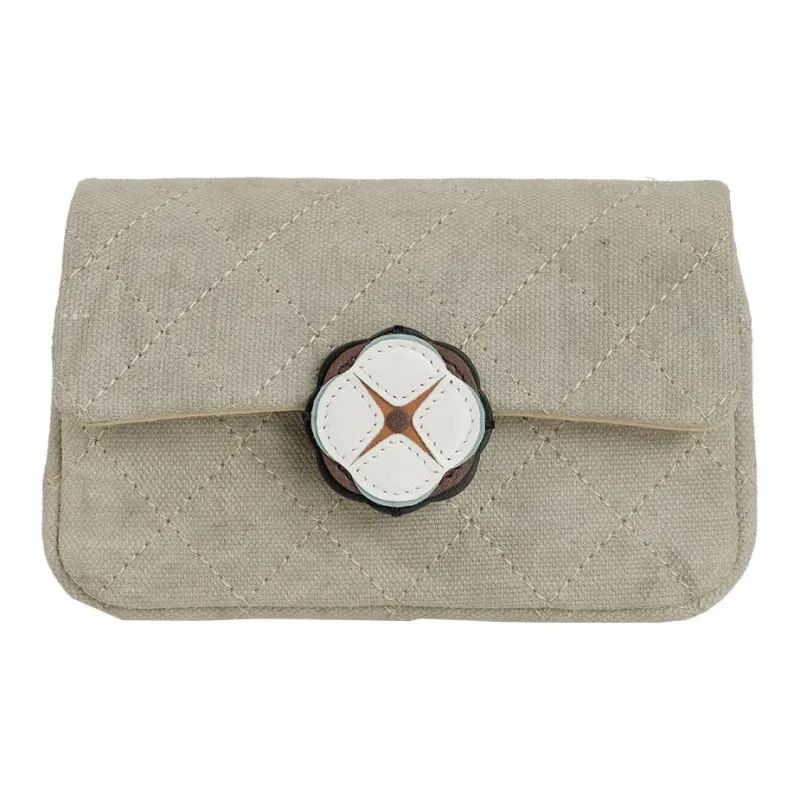 READYMADE Denim Tears Collaboration Cotton Crossbody Bag Shoulder Bag Women's Gray-0