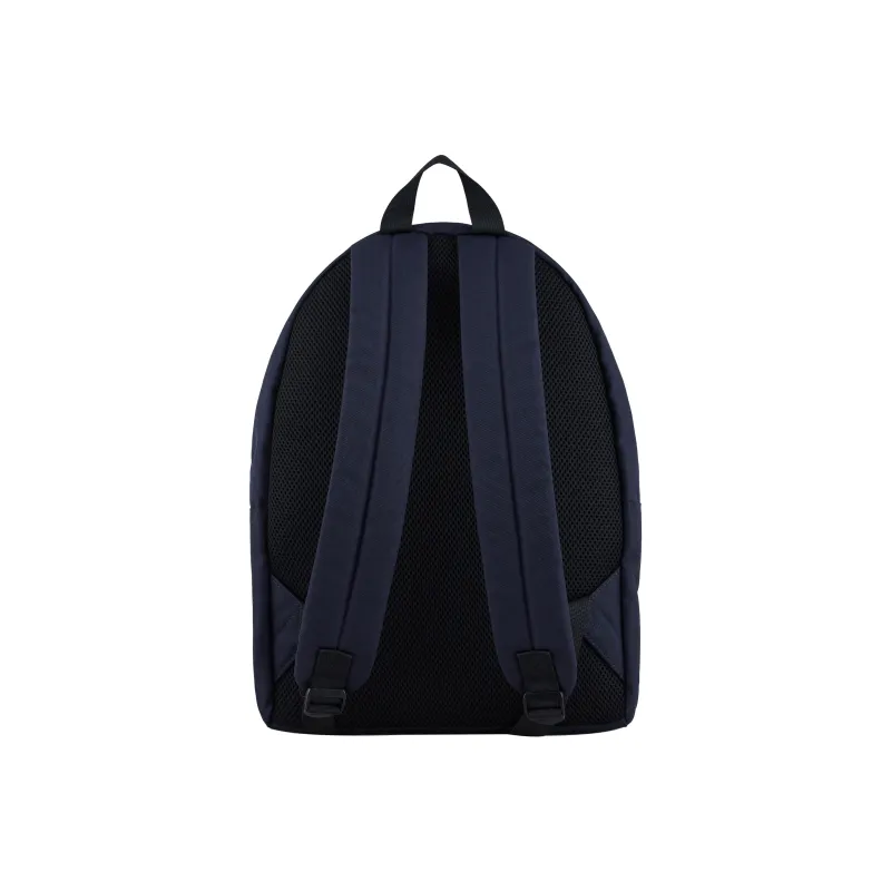 EMPORIO ARMANI Polyester Backpack Medium Size Unisex Marine Blue White-4