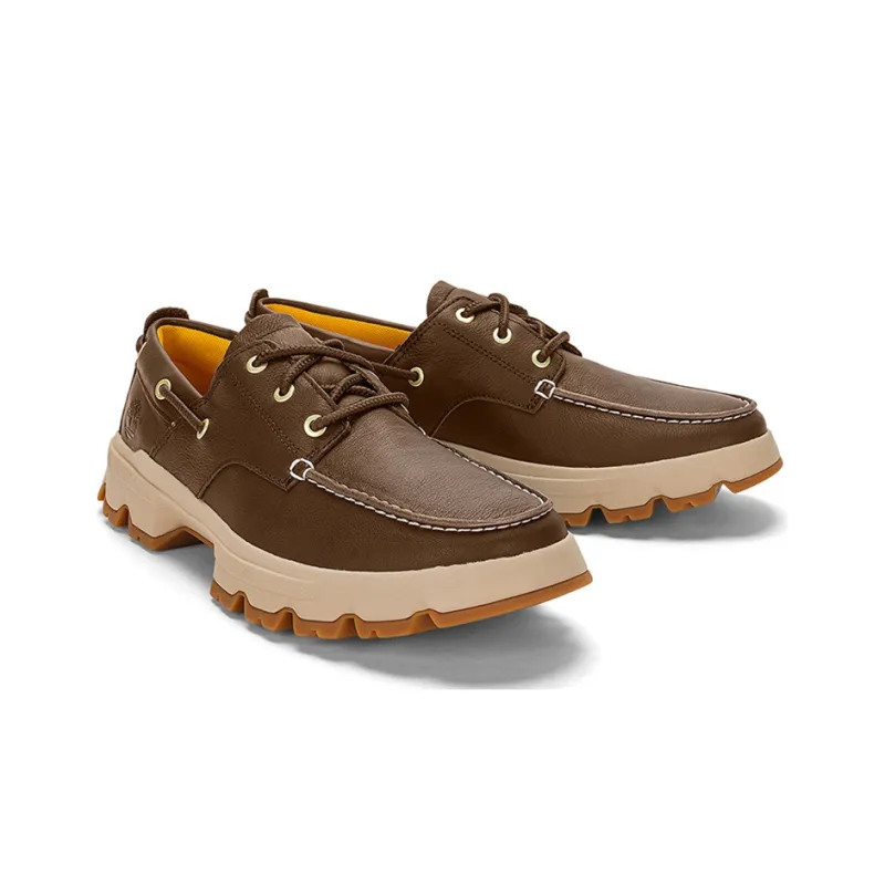 Timberland Greenstride Originals Ultra Leather Boat Shoes 'Dark Brown'-3