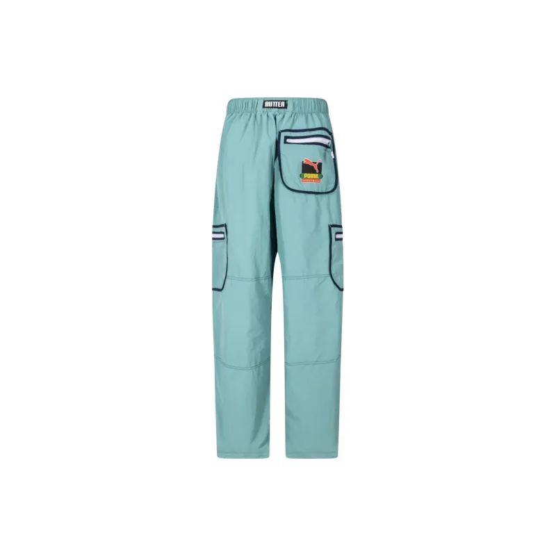 PUMA Butter Goods Co-brand Cargo Pants Men Blue-1