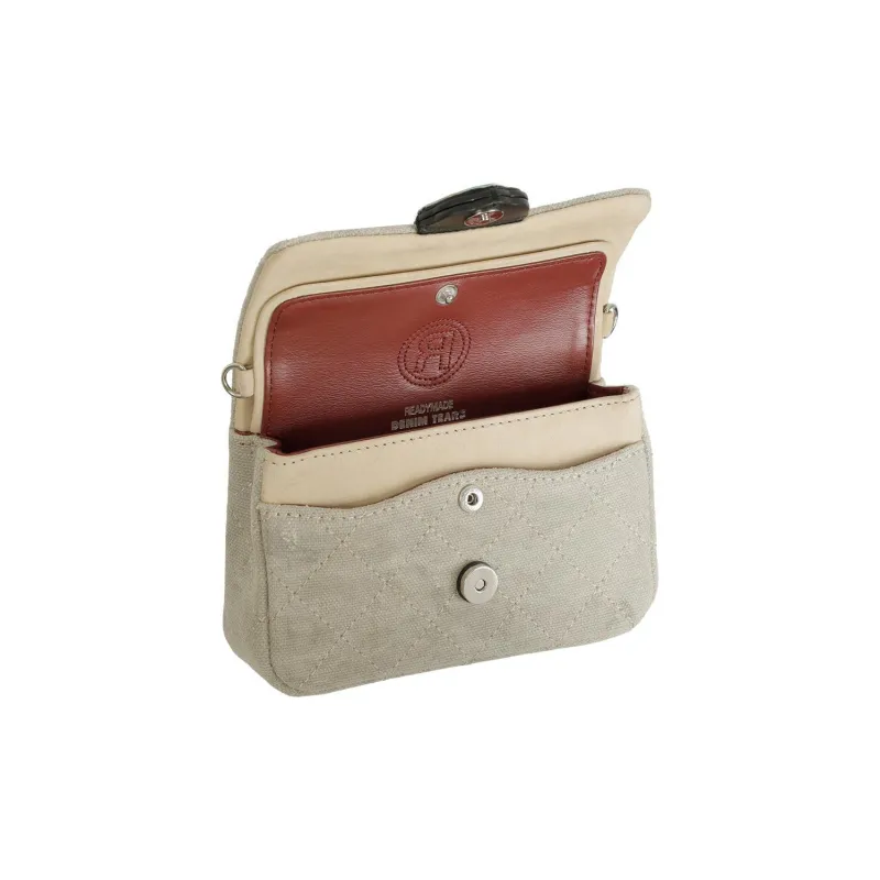 READYMADE Denim Tears Collaboration Cotton Crossbody Bag Shoulder Bag Women's Gray-3