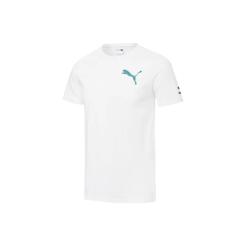 PUMA T-Shirts Men White-1