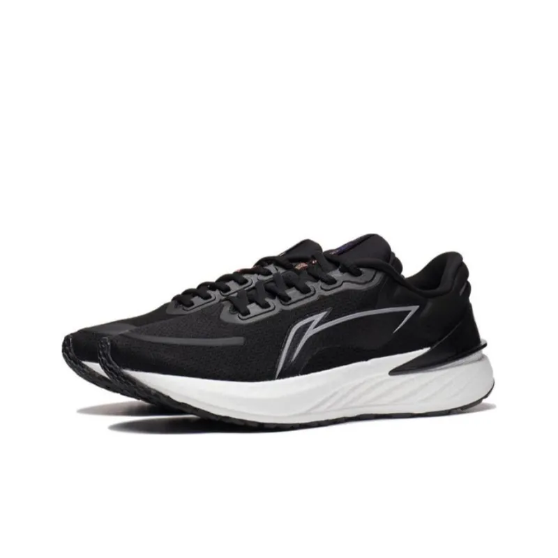 LiNing YueYing 2.0 Durable Breathable Low Top Running Shoes Men's Black-2