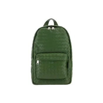 Bottega Veneta Cow Leather Backpack Trumpets Men's Green
