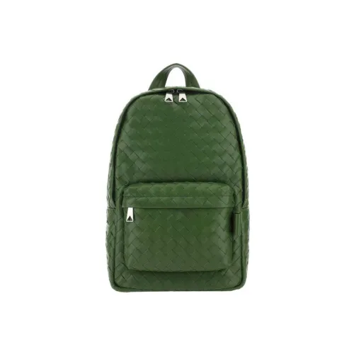 Bottega Veneta Cow Leather Backpack Trumpets Men's Green