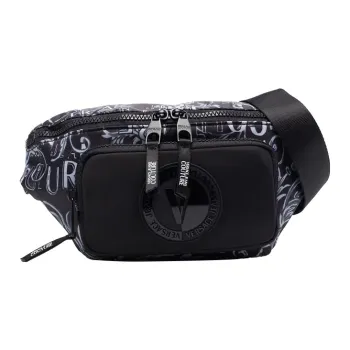 VERSACE JEANS COUTURE Polyester Fanny Pack Men's Black