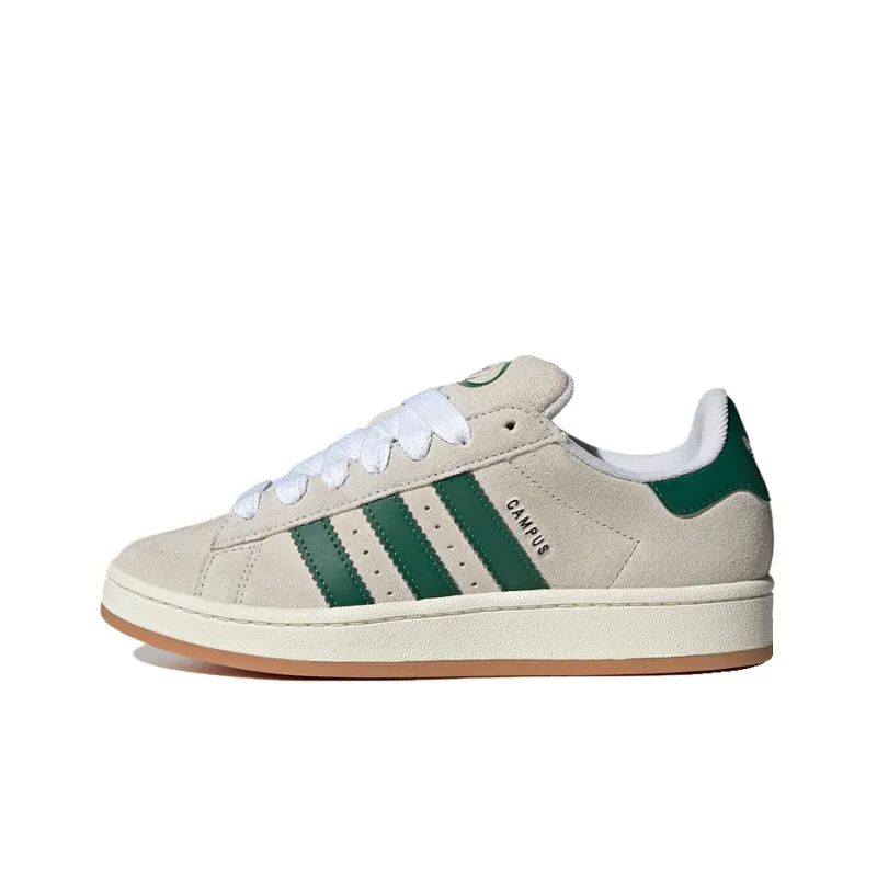 Adidas Campus 00s Crystal White Dark Green Women's-0