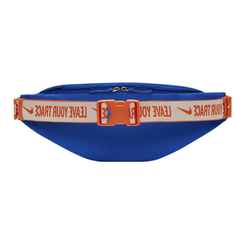Nike Heritage Polyester One Shoulder Crossbody Fanny Pack Regular Unisex Blue-2