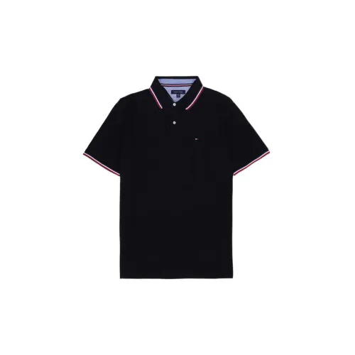 Tommy Hilfiger Polo Shirts Men Black