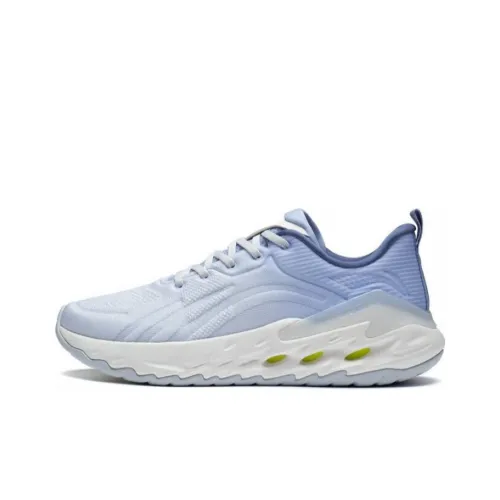 LiNing Joyride 1.0 Wear Resistant Cushioning Breathable Low Top Running Shoes Men's Blue Purple