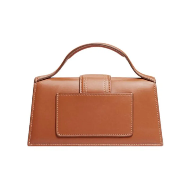 Jacquemus Linseed Cotton Acrylic Blend Shoulder Bag, Crossbody Bag, Handbag Small Size Women's Light Umber-2
