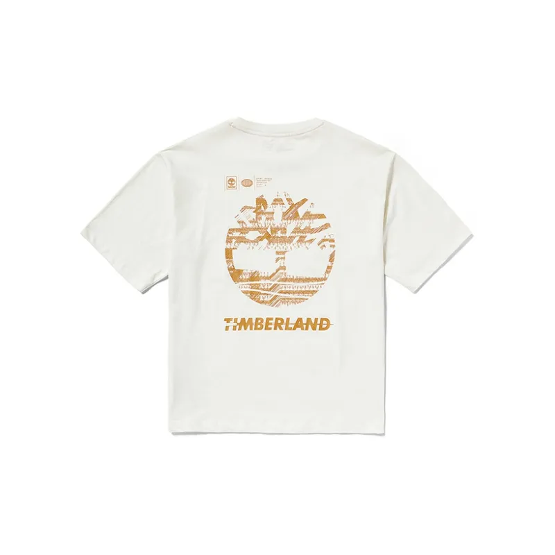Timberland T Shirt Unisex White-1