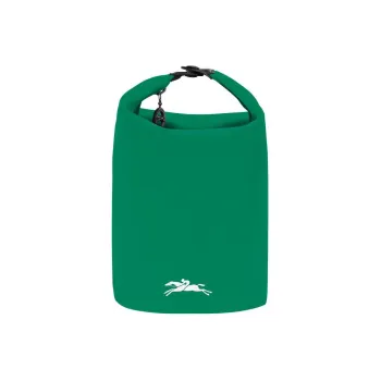 LONGCHAMP Le Pliage Canvas With Leather Trim Bucket Bag Handbag Clutch Women's Grass Green