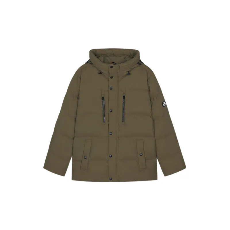 MICHAEL KORS Down Jackets Men Light Brown-1