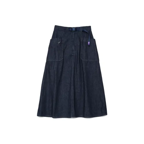 THE NORTH FACE PURPLE LABEL Denim Short Skirts Women's Indigo