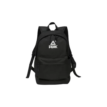 PEAK Polyester 15.6 Inch Laptop Backpack Large Size Unisex Black