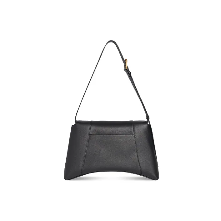 Balenciaga Women's Downtown Medium Shoulder Bag Black-4