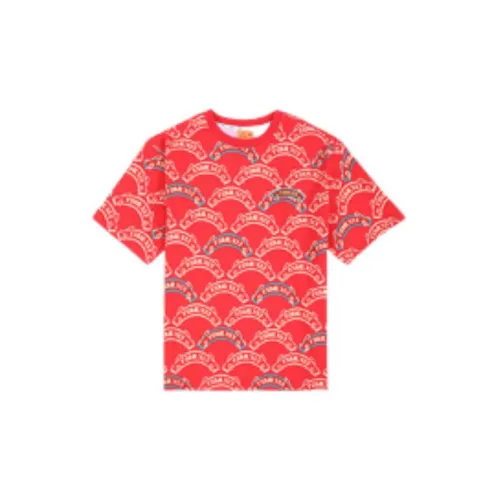 TSMLXLT T-Shirts Men Virgin Fruit Red