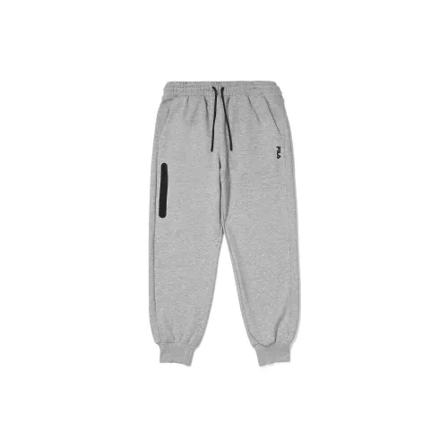 FILA Knitted Sweatpants Unisex Gray