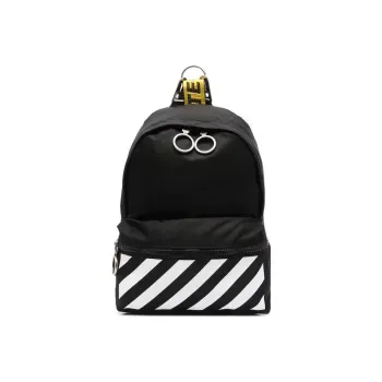 OFF WHITE Binder Mini Backpack Black