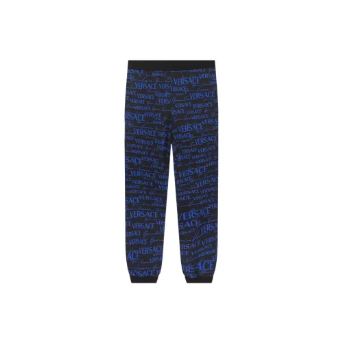 VERSACE Knitted Sweatpants Men Multicolor