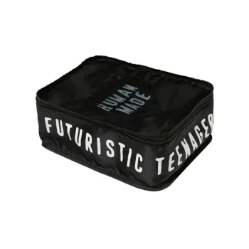 HUMAN MADE Nylon Makeup Bag Small Size Women's Black