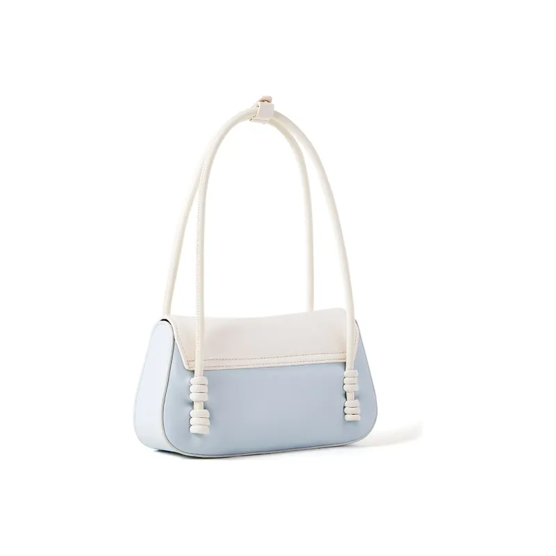 Miffy PU Baguette Bag Handbag Shoulder Bag Women's Light Blue/Ecru-3
