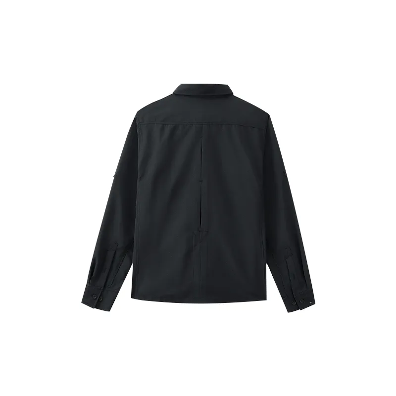CAMEL Urban Function Series Shirt Spring And Summer Men's Phantom Black-1