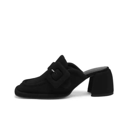 CHARLES&KEITH Sandal Mules 6.7cm Women's