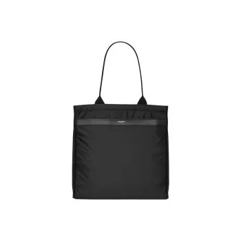 SAINT LAURENT Polyamide Tote Bag, Shopping Bag, Handbag Women's Black