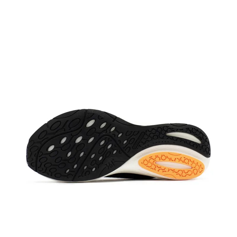 361° QU!KFOAM Cushioned Wear Resistant Breathable Low Top Training Running Shoes Men's Obsidian Black-4