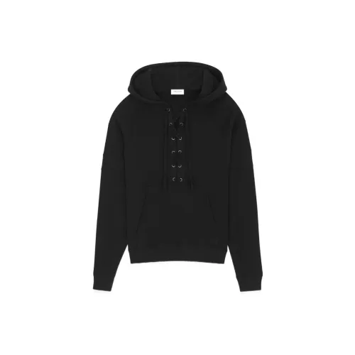 SAINT LAURENT Sweatshirts Men Black