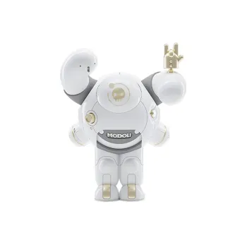 THREE-BODY Labxmodoli Collaboration Dreamer Mecha Style Waterdrop Gold Color Scheme Chibi Figures 20cm