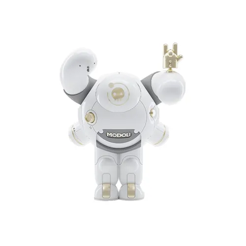 THREE-BODY Labxmodoli Collaboration Dreamer Mecha Style Waterdrop Gold Color Scheme Chibi Figures 20cm