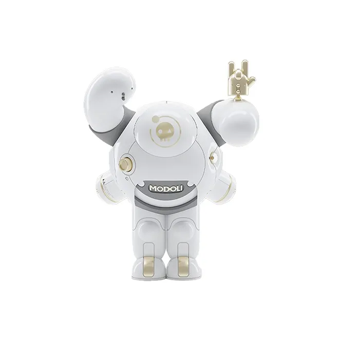 THREE-BODY Labxmodoli Collaboration Dreamer Mecha Style Waterdrop Gold Color Scheme Chibi Figures 20cm-0