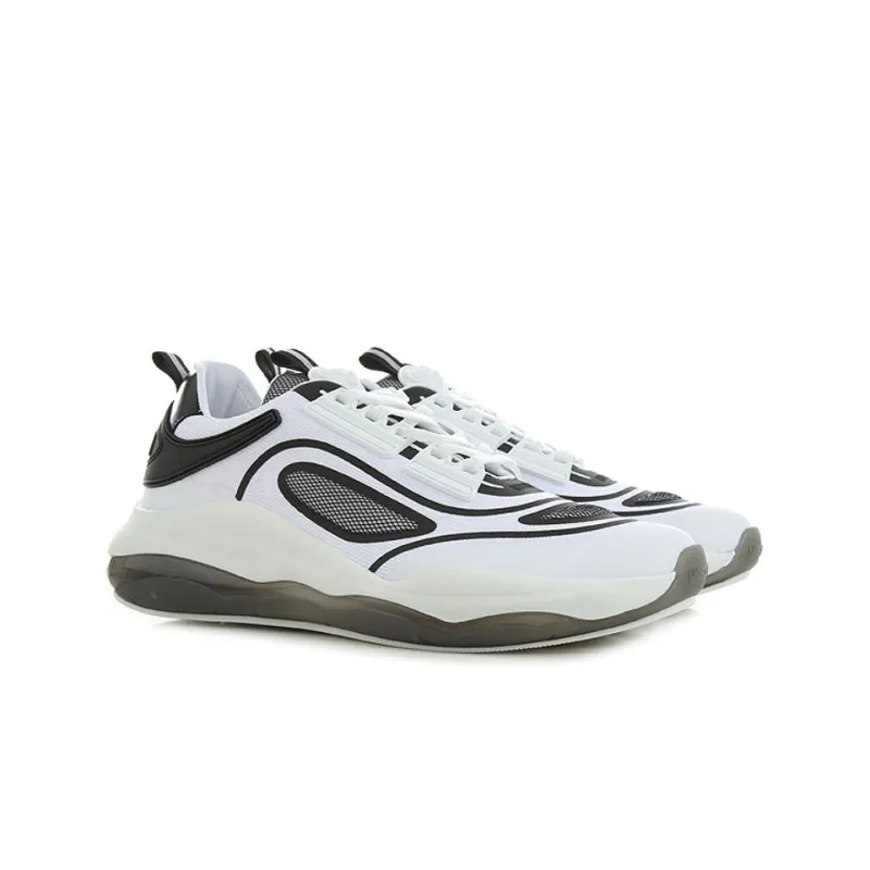 MOSCHINO Panelled Low-top Sneakers-2