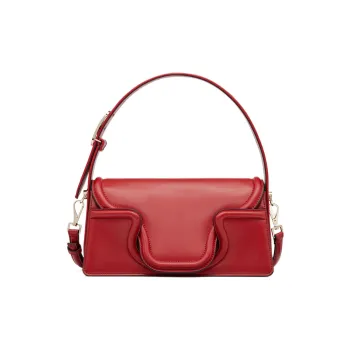 Valentino GARAVANI Goatskin Portable Crossbody Bag Shoulder Bag Women's Red